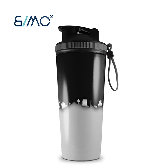 26oz Stainless Steel Insulated Water Bottle Protein Mixing Cup Holds Ice for 30 Hours As seen on Shark Tank