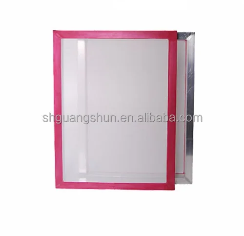 factory supply silk screen printing frame/aluminum frame with polyester mesh for t shirt printing