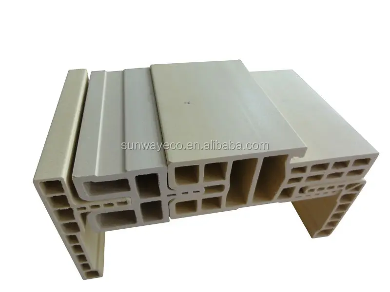 doors & windows frames type and plastic frame material WPC door frame