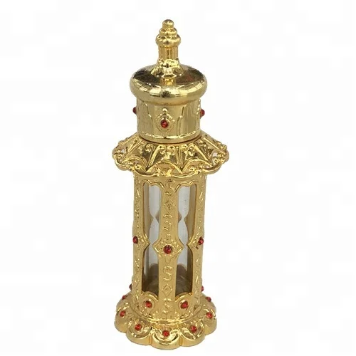 12ml metal arabic perfume bottles dubai attar fragrant genie