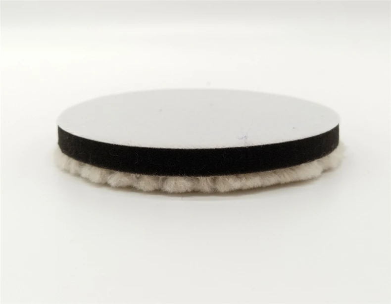 lamb Wool Buffing Pad 3 Inches (80mm) lamb Wool Polishing Pad For Car Body Polish Detail Mirror Finish Polish