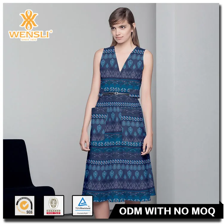 Пользовательские Вьетнам Шелковой Ткани Платье