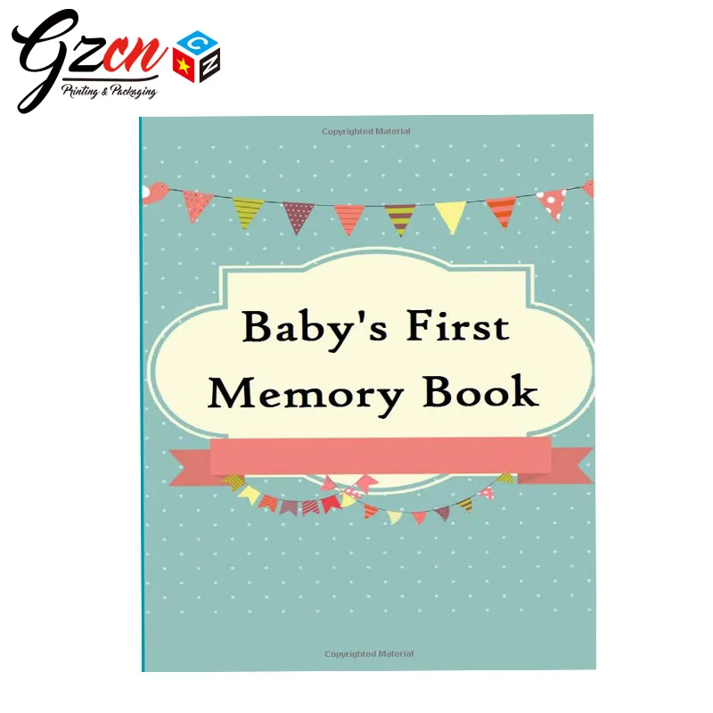 
custom names record baby first year memory book 