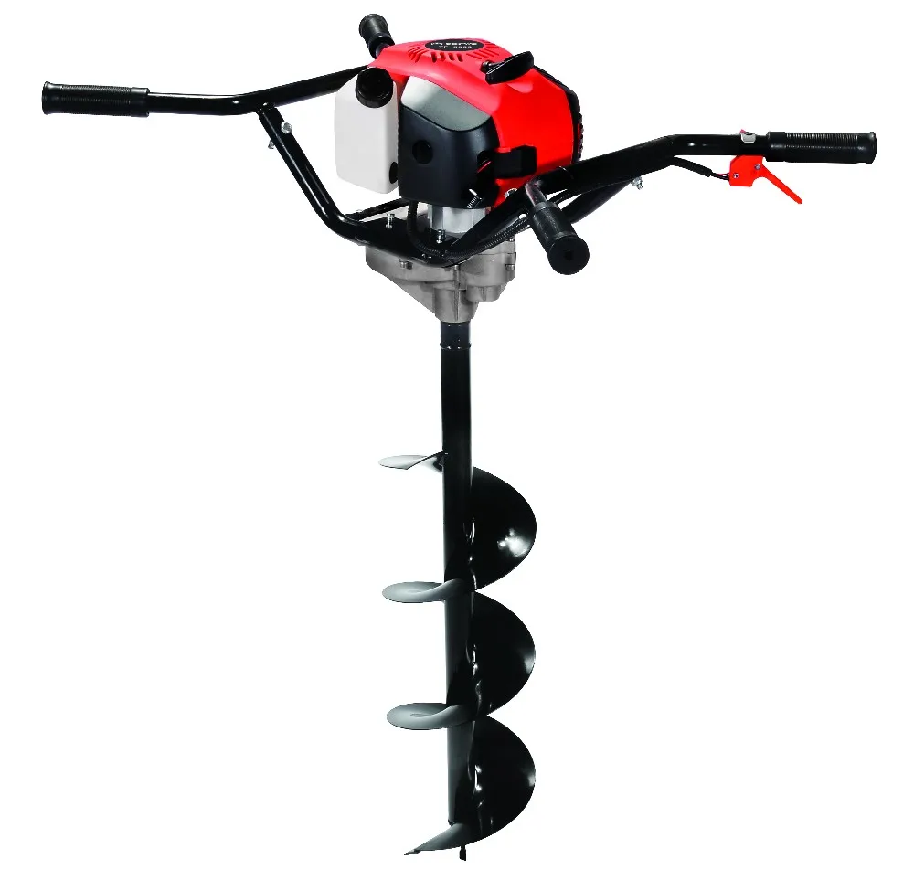 58cc hand digging machine earth drilling machine manual earth auger
