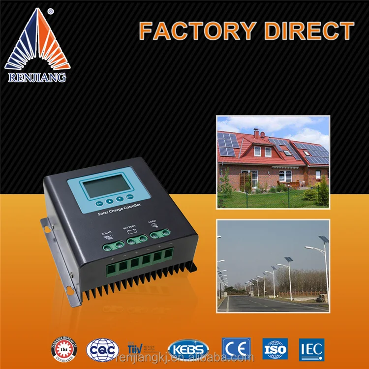 Mcu Control Solar Controller,Overdischarge Protection Solar Charge Controller 100A