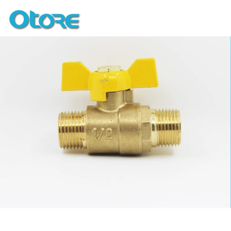 high pressure brass ball valve with water gas oil
