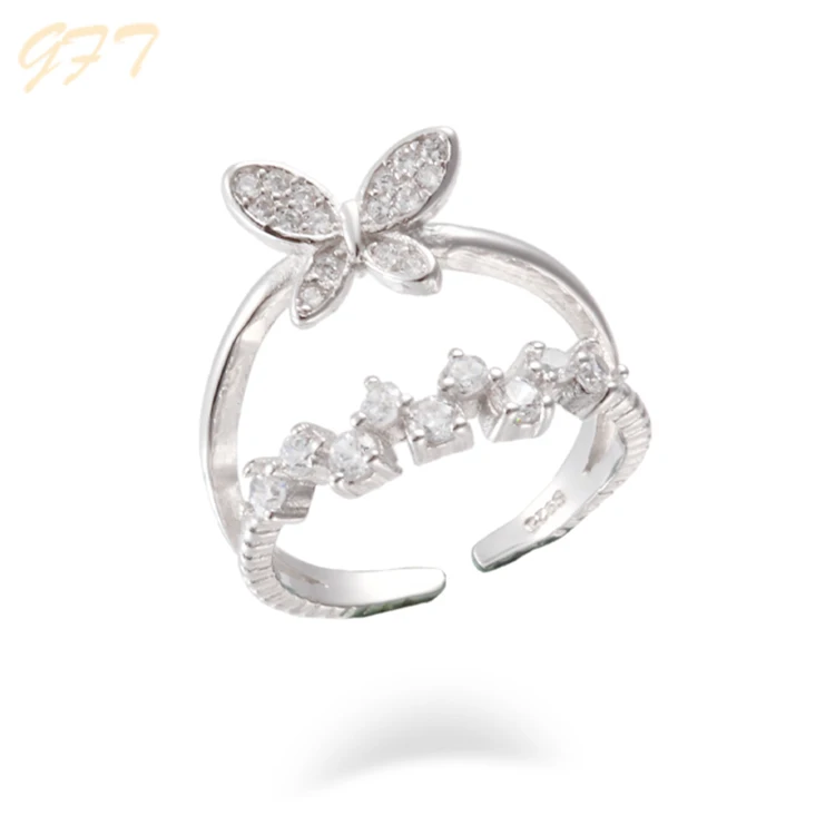 Новый дизайн 925 итальянское Серебряное кольцо пара колец