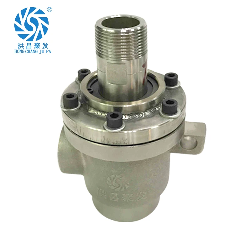 high pressure resistant 32A duoflow rotary joint for oil with flange end