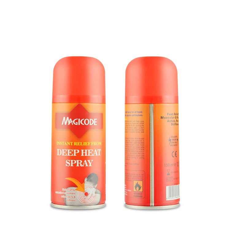 Factory Cool Heat Feeling Analgesic Spray For  Relief Liquids Spray Warm Mist Foot Instqnd Hot Relief Spray