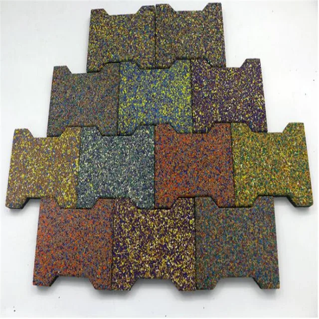 Cheap price Recycled Patio Rubber Flooring Pavers Lowes