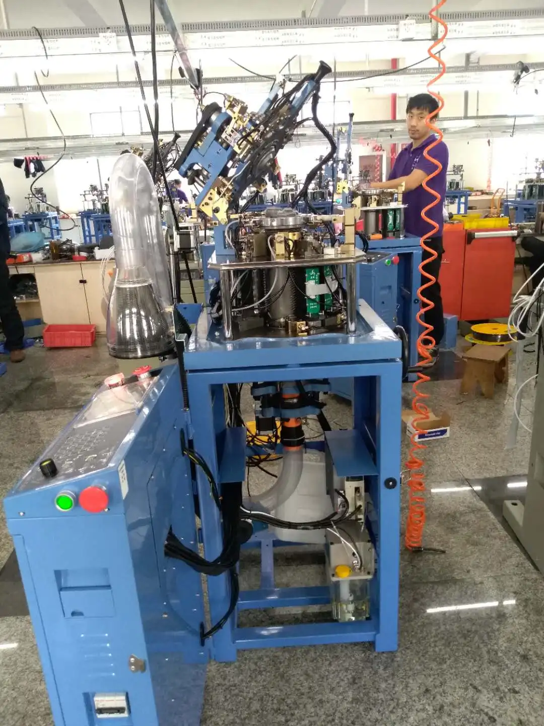 automatic silk stocking machine