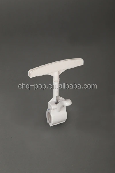 Пластиковый Поп-образный зажим для супермаркета