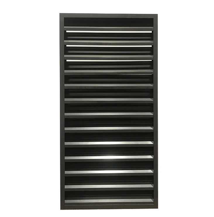 Elegant aluminium fixed  louver windows for factory price and design