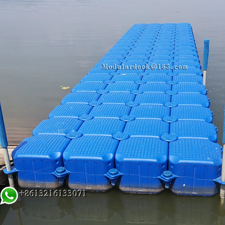 Hdpe pontoon bridge design