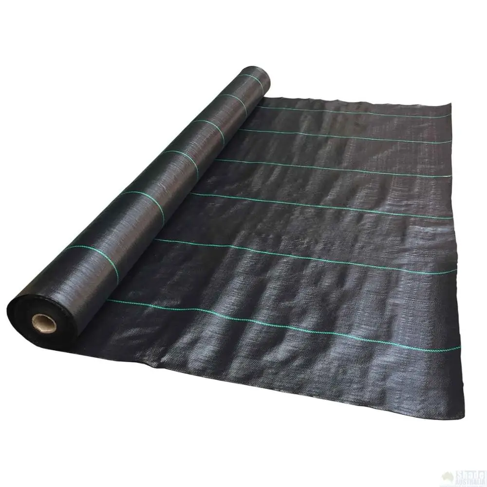 EGP Ground Cover Mat Woven Bag Plastic Agriculture Net Mesh Fruit Packaging Bags in Roll Pp Woven Weed Control Fabric Black