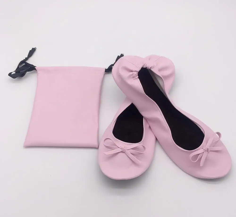 New OEM Design Wholesale Factory Direct Foldable Women Ballerina Flats Shoes