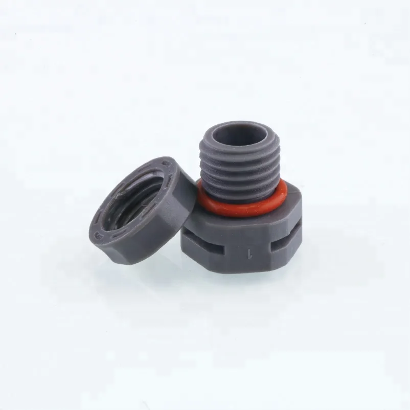 Breathable Waterproof IP 68 Plastic Locking Nut M12*1.5mm  Screw Vent