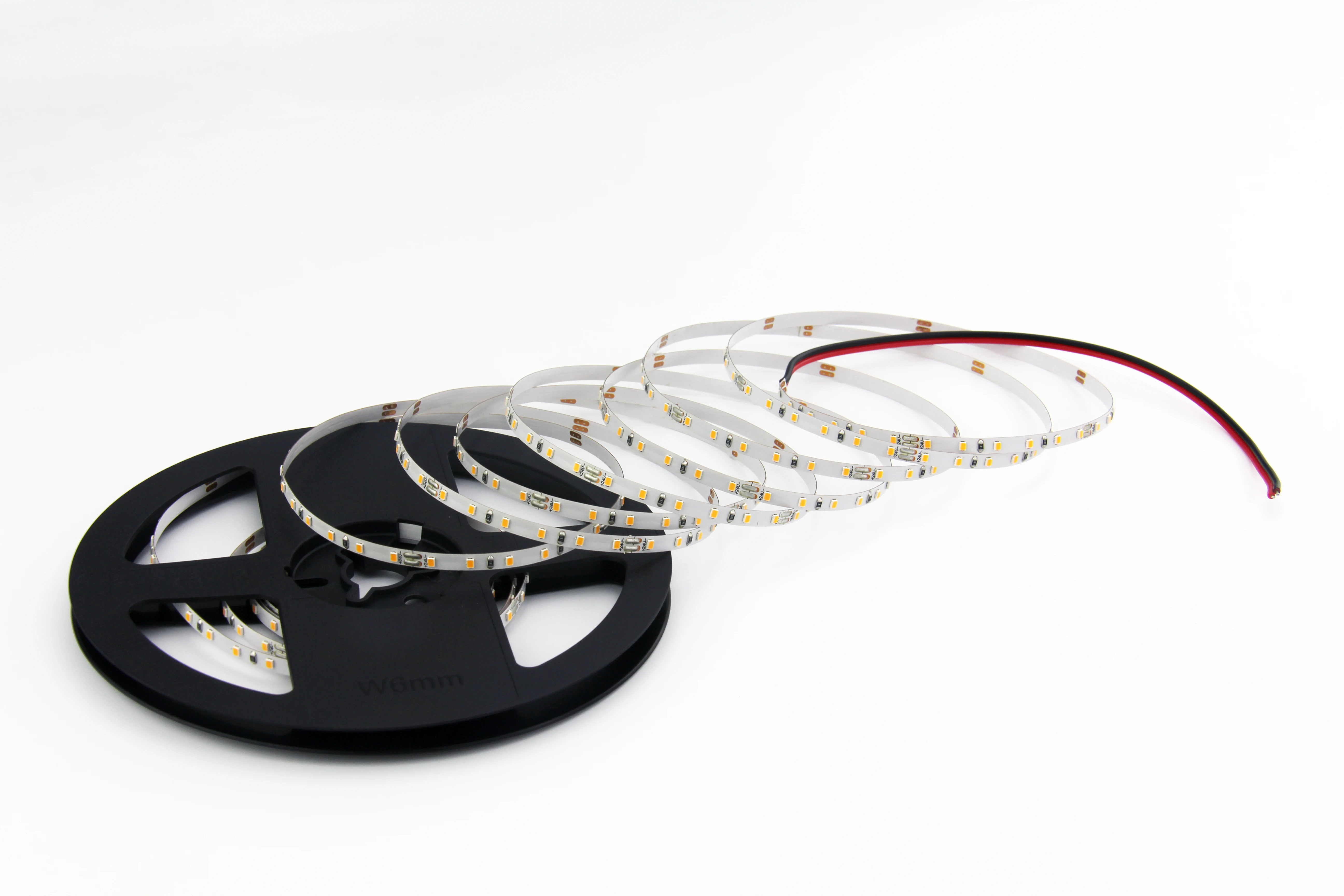 110V led 3m / roll 4mm ultra slim narrow mini pcb 120 leds / m SMD 2216 led strip for decoration