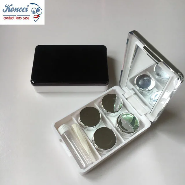 cosmetic fresh looking contact lens travel kits eyekan contact lens box A-8062
