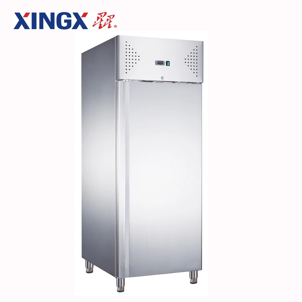 Гастрономический твердая дверь из нержавеющей стали refrigerator_GX-SNACK400TN-Refrigeration оборудование