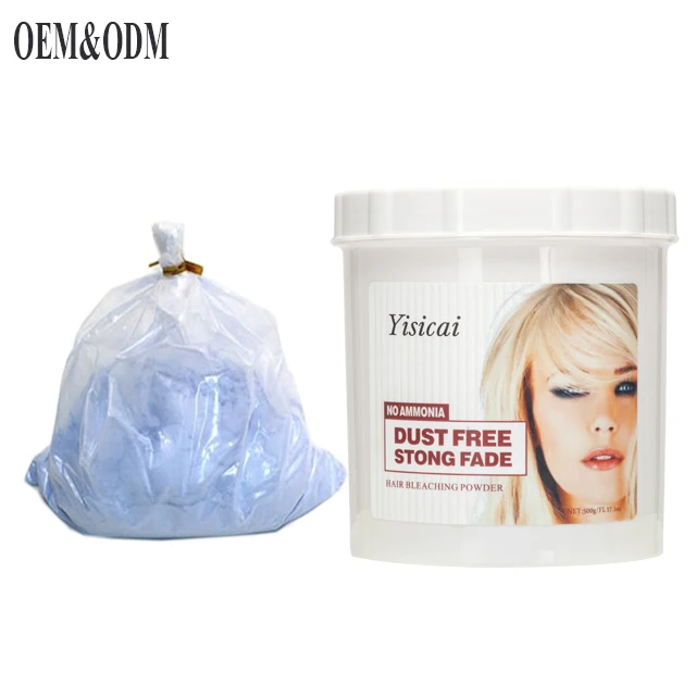 China Hair Bleach Powder Manufacturer OEM Italy Quality Dust Free Hair Bleaching Powder For Hair