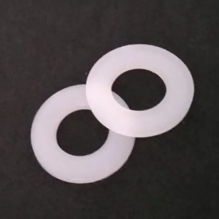 
Custom Nylon Plastic Flat Washers for Shaft Bolts Fastener Standard 15mm 