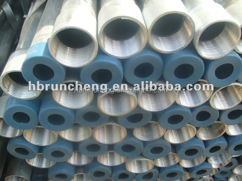 BS 1387 galvanized steel pipe DIN 2440 A53 A106
