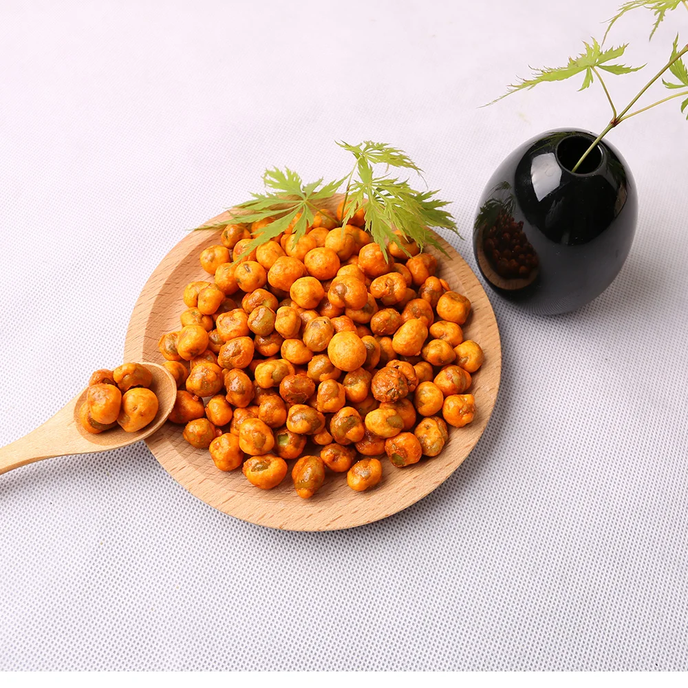 BBQ Flavor Fried Coated Green Peas,Wholesale snacks