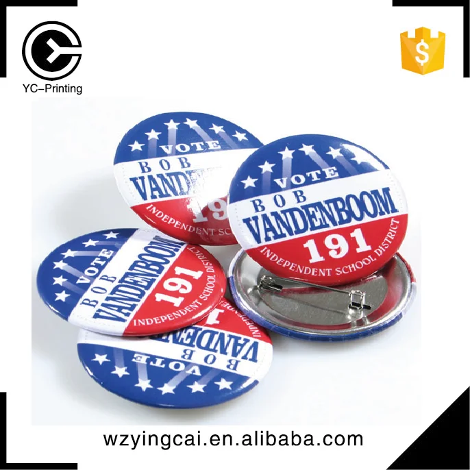 
Custom bulk blank industrial service department empty tin button badge pin machine 