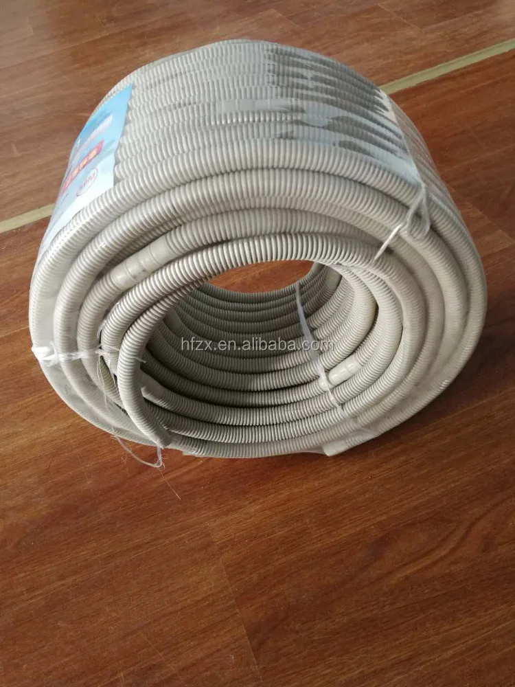 50m/roll PE flexible air conditioner plastic drain pipe