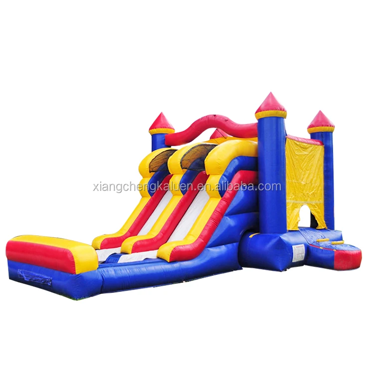 popular rainbow kids inflatable dry