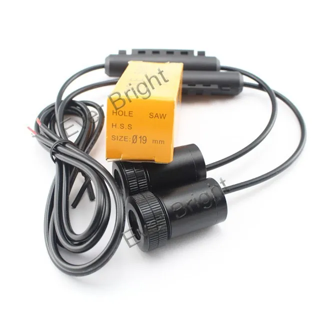 High quality 4th Generation 7W led door logo courtesy light ghost shadow projector light