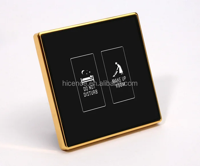 Hotel 12V DC Dry Contact Version MUR DND Door Bell for Guest Room