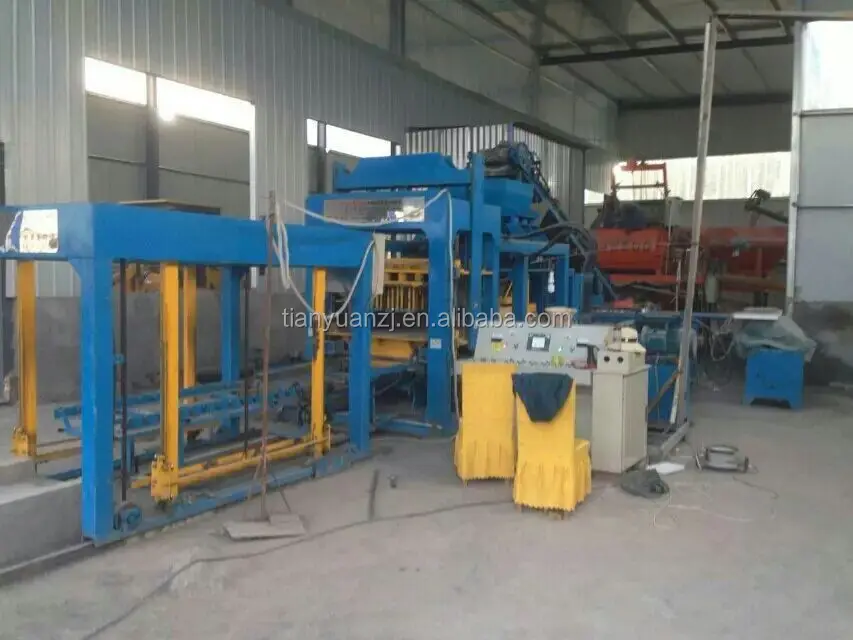 cement concrete blocks with foam eps panel insert making machine ( Huarun Tianyuan factory)