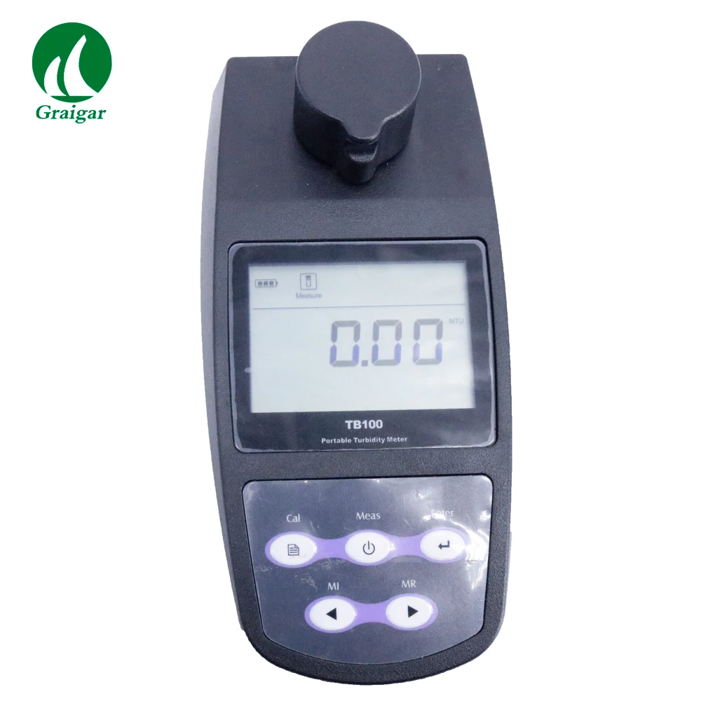 TB100 Digital Turbidity Meter Range 0-1100 NTU with Four Turbidity Units TB-100 Liquid Turbidimeter