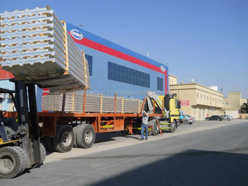 Roof Cladding Sandwich Panel Supplier Dubai UAE OMAN BAHRAIN - DANA