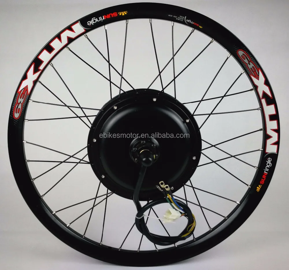 CE Approved BLDC brushless gearless electric scooter hub motor kit 3000W electric car conversion kit for sales