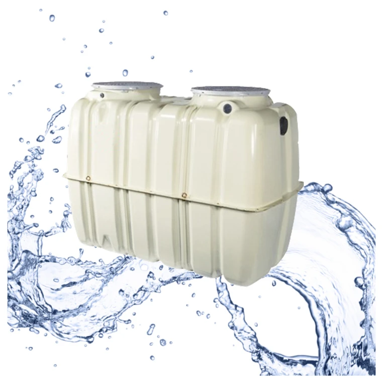 2.5 m3  FRP fiberglass Septic tank domestic waste water treatment small sewage treatment plant