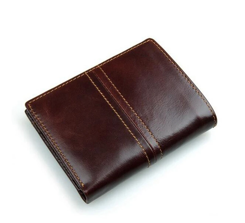 Dreamtop DTC125 top quality leather money clip RFID blocking wallet for men