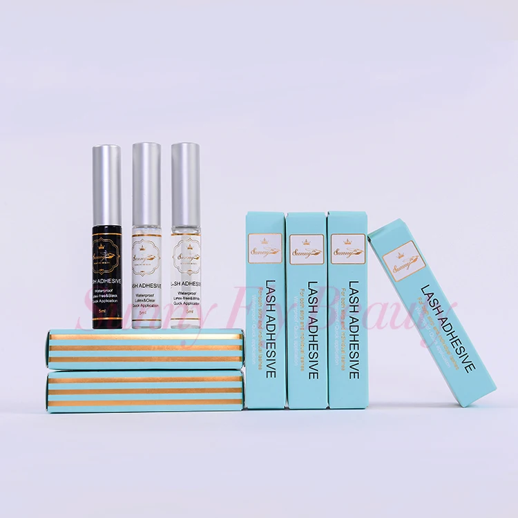 
Mink lashes strip adhesive waterproof glue for strip false eyelashes 