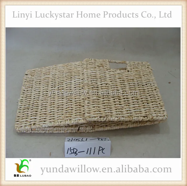 Оптовая продажа Ручной Работы Производства Висит Водорослей Веревки, Корзины Хранения