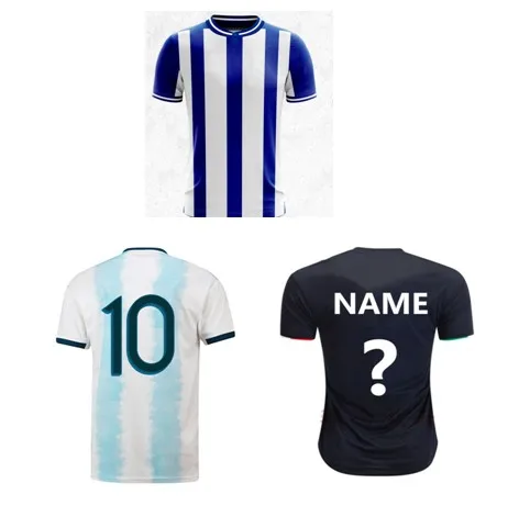 Free shipping customized soccer shirt 2021 America Cup best quality football jersey Camiseta de Futbol