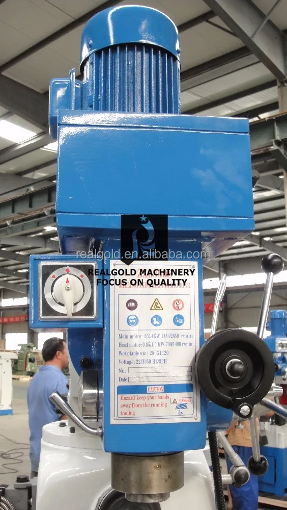 
hot sale variable speed ZX6350D milling machine for milling and drilling 