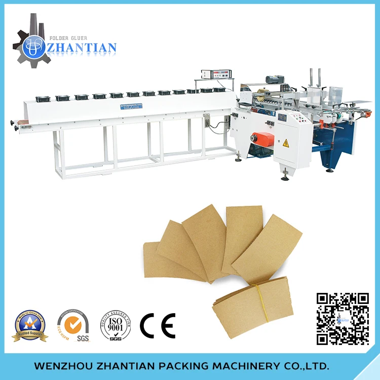 ZB-700 ZHANTIAN drying cup sleeve box making machine