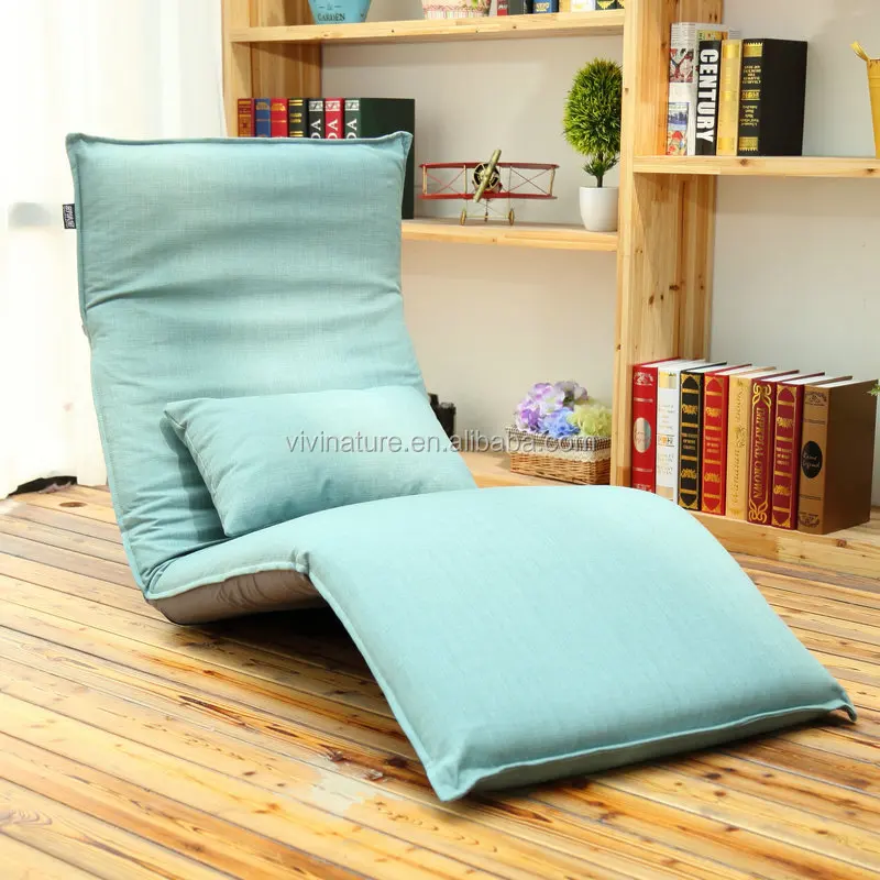 Luxurious Living Room Legless Lie Single Sofa Bed\Leisure Modern indoor Backrest Comfortable Adjustable Chair Style Sofa