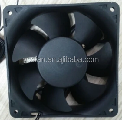 DC cooling fan 12038 1238 48V brushless motor 120X120X38mm with PWM FG RD