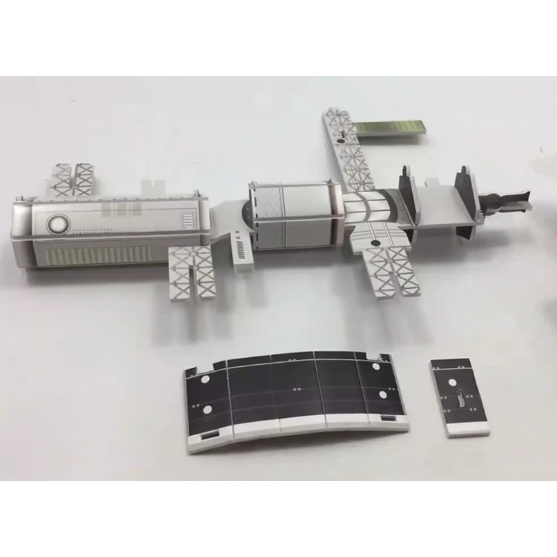 
3D Puzzle DIY Assembly The 3D Puzzle International Space Station Paper DIY Toy Educational Toy Jigsaw Puzzle 