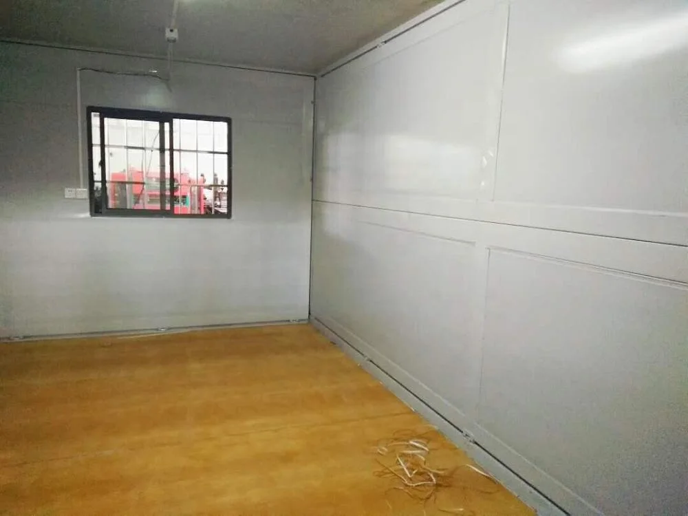Cheap price fold up house portable fast installation 20ft storage folding container house