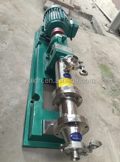 Food Liquid Screw Pump/Sanitary Screw Pump