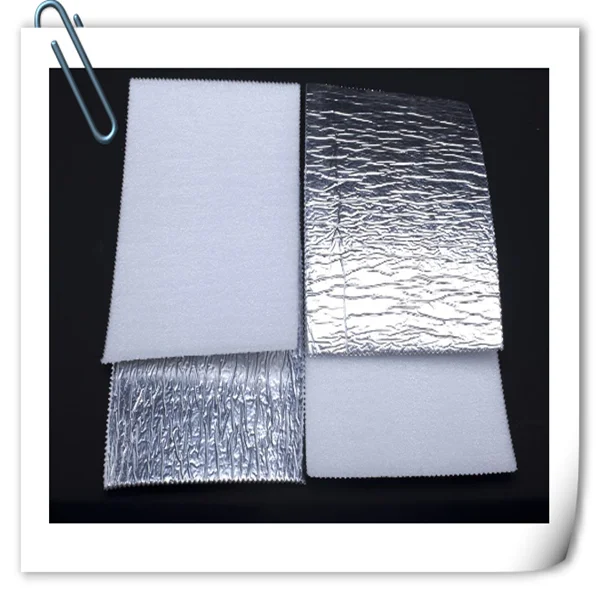 Aluminum Foil Backed EPE Foam Insulation EPE Foam Foil Insulation for Roof Insulation